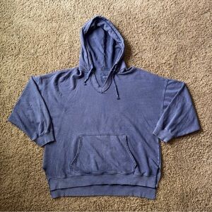 Women’s Aerie Barefoot Hoodie Blue Size XL